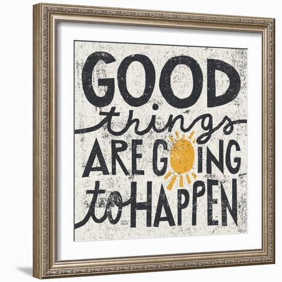 Good Things are Going to Happen-Michael Mullan-Framed Premium Giclee Print