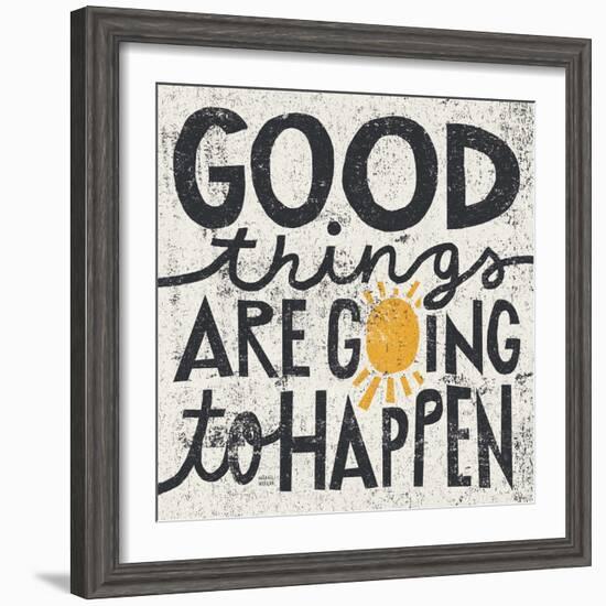 Good Things are Going to Happen-Michael Mullan-Framed Premium Giclee Print