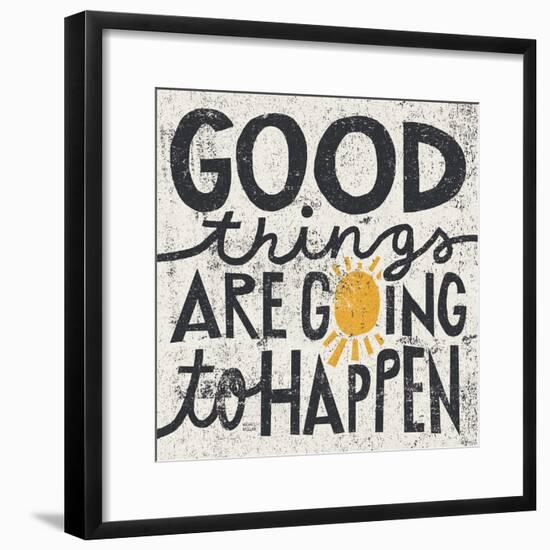 Good Things are Going to Happen-Michael Mullan-Framed Premium Giclee Print