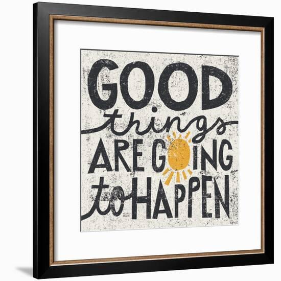 Good Things are Going to Happen-Michael Mullan-Framed Premium Giclee Print