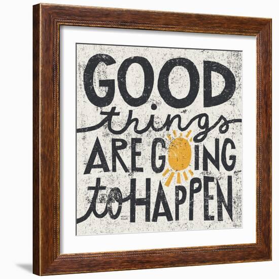 Good Things are Going to Happen-Michael Mullan-Framed Premium Giclee Print