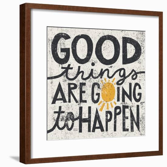 Good Things are Going to Happen-Michael Mullan-Framed Premium Giclee Print