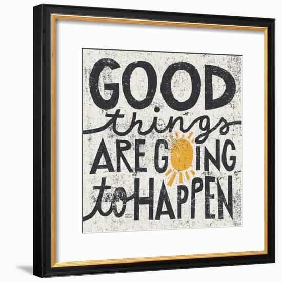 Good Things are Going to Happen-Michael Mullan-Framed Premium Giclee Print