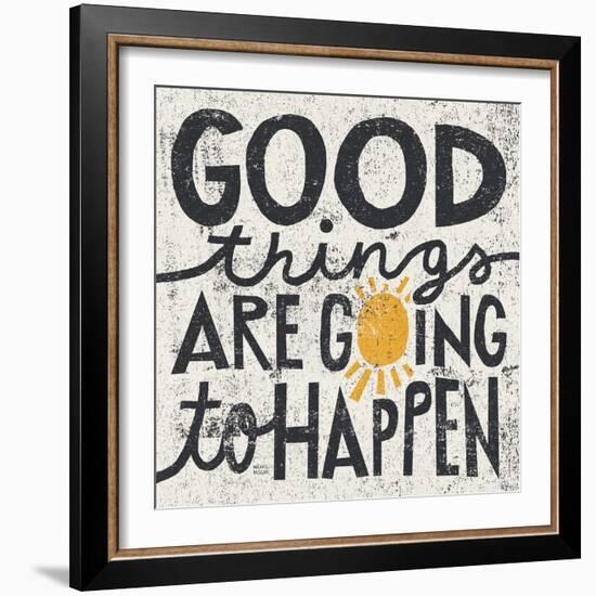 Good Things are Going to Happen-Michael Mullan-Framed Premium Giclee Print