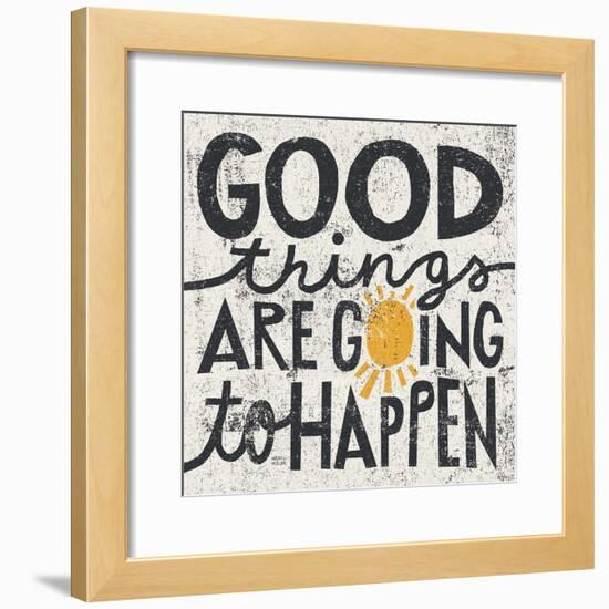 Good Things are Going to Happen-Michael Mullan-Framed Premium Giclee Print