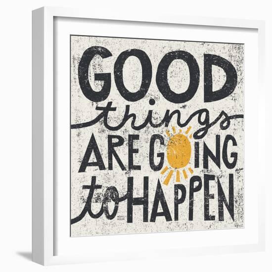 Good Things are Going to Happen-Michael Mullan-Framed Premium Giclee Print