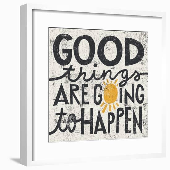 Good Things are Going to Happen-Michael Mullan-Framed Premium Giclee Print