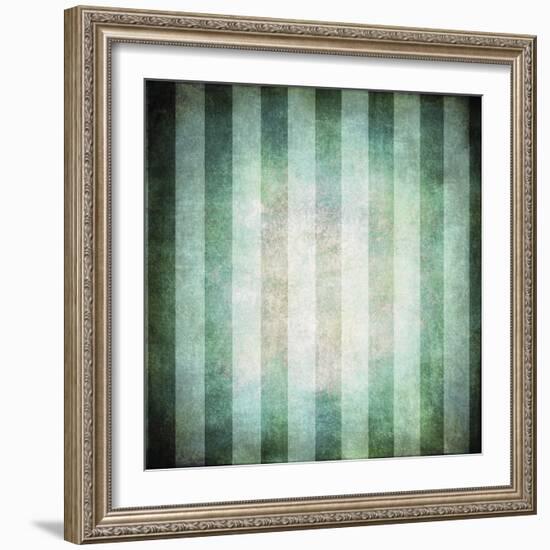 Good Times Beach Stripes-LightBoxJournal-Framed Giclee Print