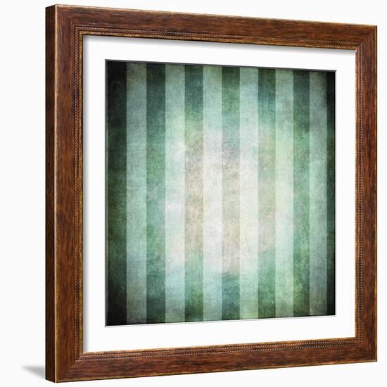 Good Times Beach Stripes-LightBoxJournal-Framed Giclee Print