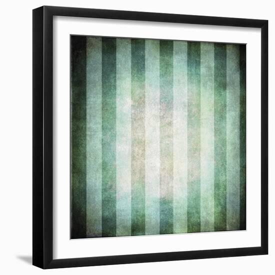 Good Times Beach Stripes-LightBoxJournal-Framed Giclee Print