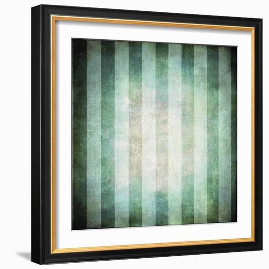 Good Times Beach Stripes-LightBoxJournal-Framed Giclee Print