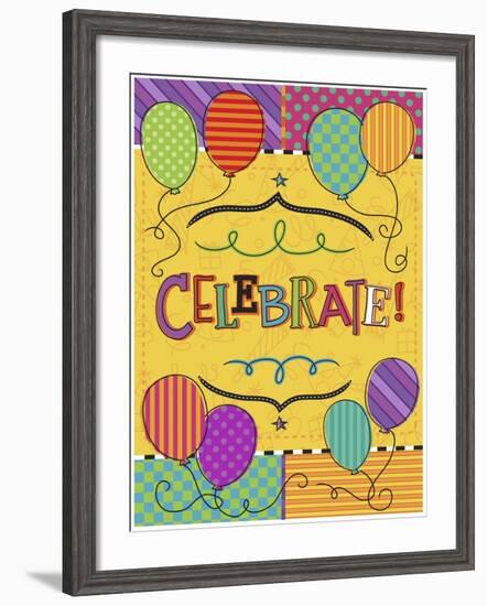 Good Times Celebrate-Holli Conger-Framed Giclee Print