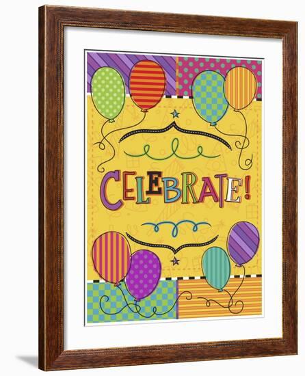 Good Times Celebrate-Holli Conger-Framed Giclee Print