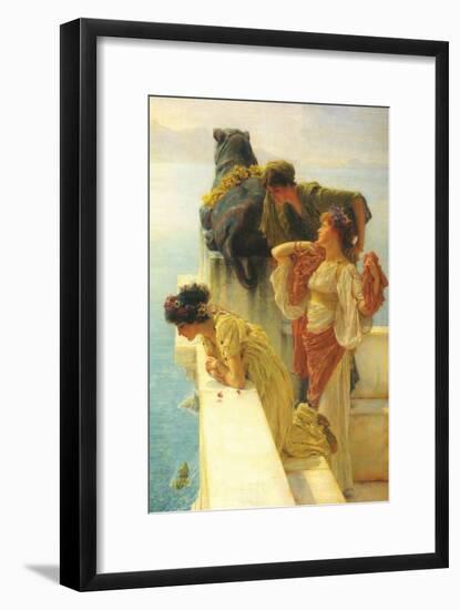 Good Vantage Point-Sir Lawrence Alma-Tadema-Framed Art Print