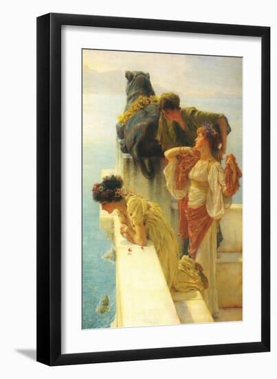 Good Vantage Point-Sir Lawrence Alma-Tadema-Framed Art Print