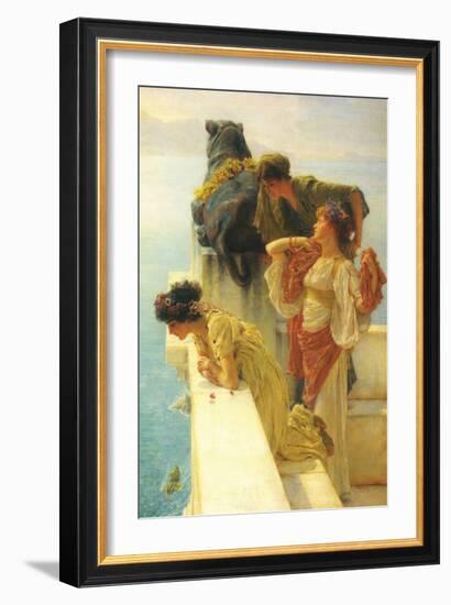 Good Vantage Point-Sir Lawrence Alma-Tadema-Framed Art Print