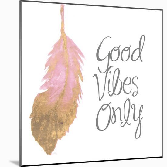 Good Vibes And Smiles II-Elizabeth Medley-Mounted Art Print