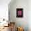 Good Vibes Only - Pink Neon-null-Framed Stretched Canvas displayed on a wall