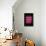 Good Vibes Only - Pink Neon-null-Framed Stretched Canvas displayed on a wall