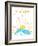 Good Vibes Only Rainbow-Jennifer McCully-Framed Art Print