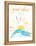 Good Vibes Only Rainbow-Jennifer McCully-Framed Stretched Canvas