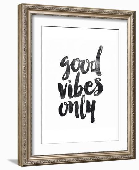 Good Vibes Only-Brett Wilson-Framed Art Print