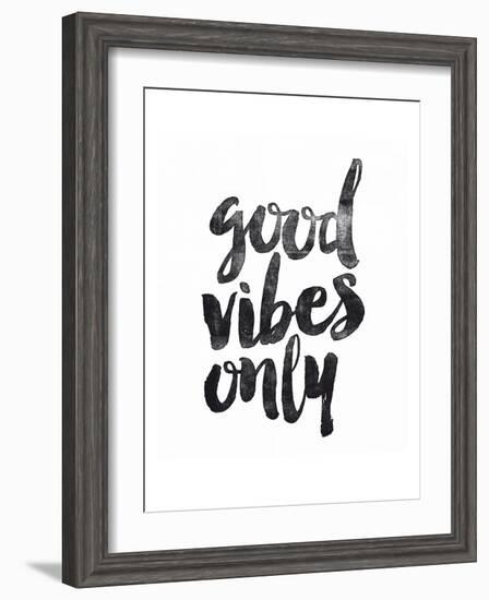 Good Vibes Only-Brett Wilson-Framed Art Print