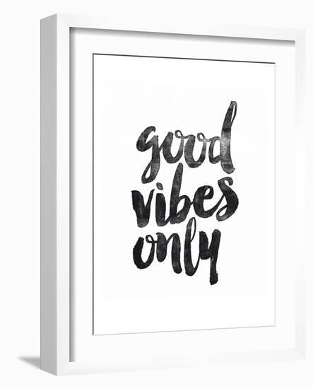 Good Vibes Only-Brett Wilson-Framed Art Print