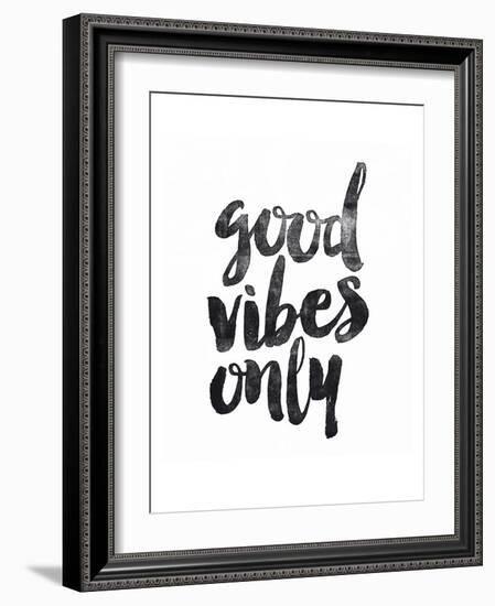 Good Vibes Only-Brett Wilson-Framed Art Print