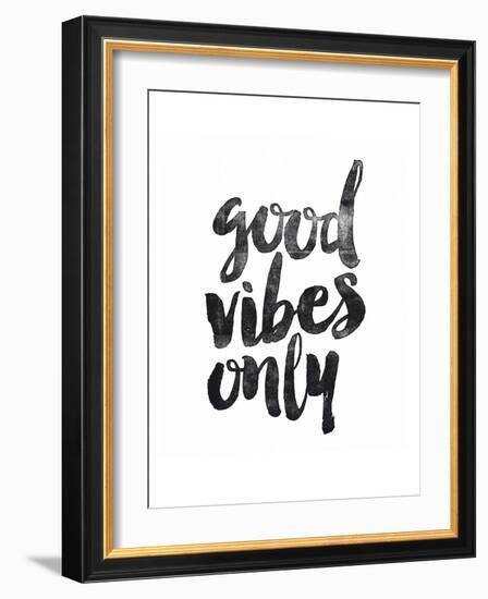 Good Vibes Only-Brett Wilson-Framed Art Print