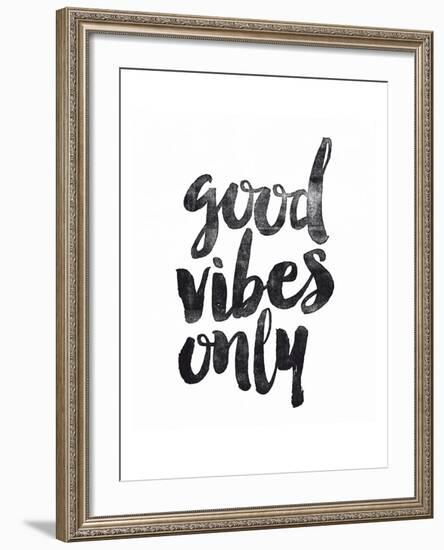 Good Vibes Only-Brett Wilson-Framed Art Print