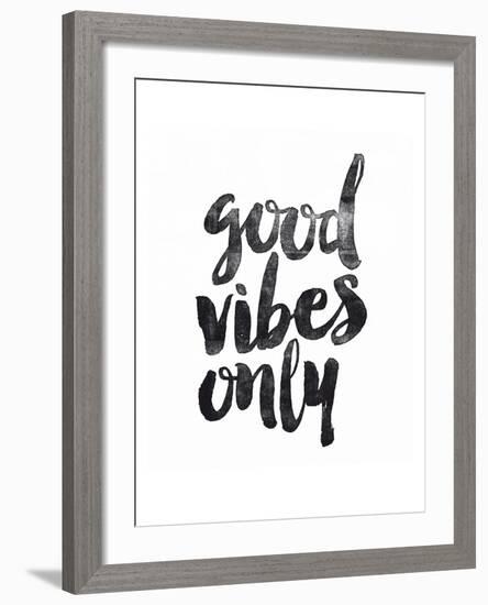 Good Vibes Only-Brett Wilson-Framed Art Print