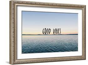 Good Vibes-null-Framed Art Print