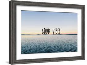 Good Vibes-null-Framed Art Print