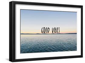 Good Vibes-null-Framed Art Print