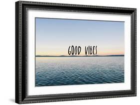 Good Vibes-null-Framed Art Print