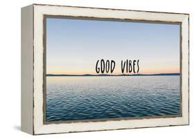 Good Vibes-null-Framed Stretched Canvas