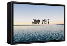 Good Vibes-null-Framed Stretched Canvas