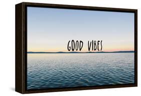 Good Vibes-null-Framed Stretched Canvas