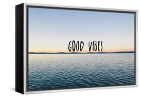 Good Vibes-null-Framed Stretched Canvas