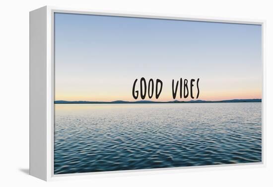 Good Vibes-null-Framed Stretched Canvas