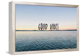 Good Vibes-null-Framed Stretched Canvas