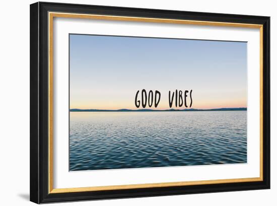 Good Vibes-null-Framed Premium Giclee Print