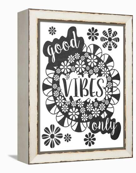 Good Vibes-Erin Clark-Framed Premier Image Canvas