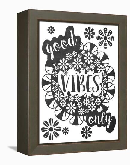 Good Vibes-Erin Clark-Framed Premier Image Canvas