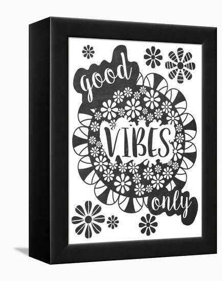 Good Vibes-Erin Clark-Framed Premier Image Canvas