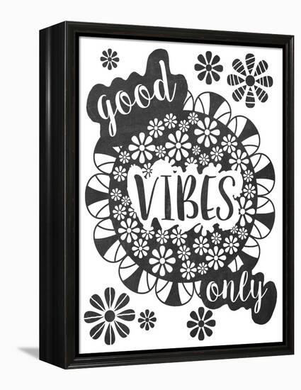 Good Vibes-Erin Clark-Framed Premier Image Canvas