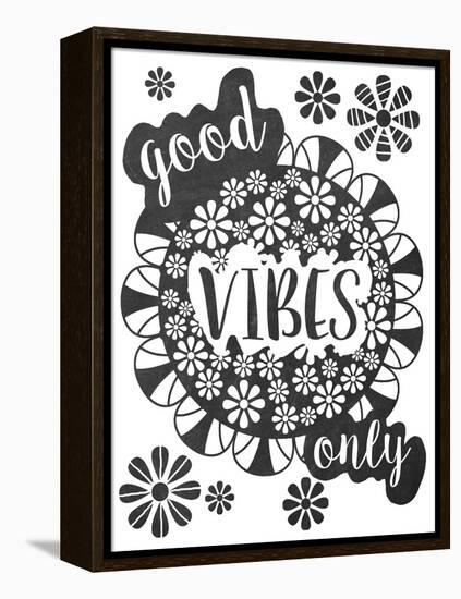 Good Vibes-Erin Clark-Framed Premier Image Canvas