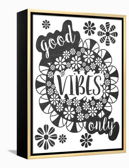 Good Vibes-Erin Clark-Framed Premier Image Canvas