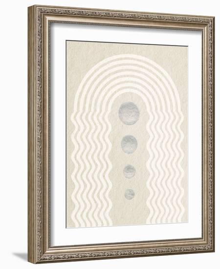 Good Vibrations I Neutral-Moira Hershey-Framed Art Print
